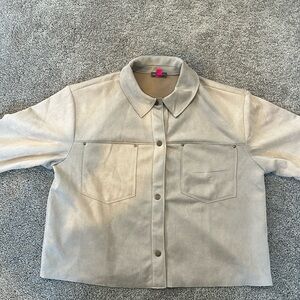 Vince Camuto suede-like jacket